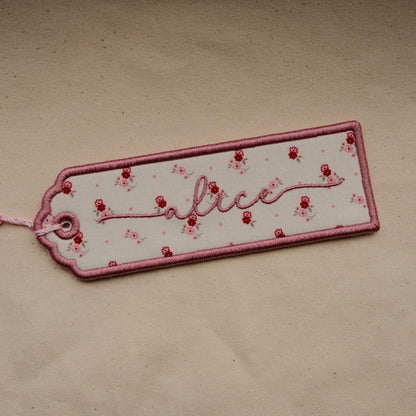Custom Embroidered Name Bookmark - Primrose Lane