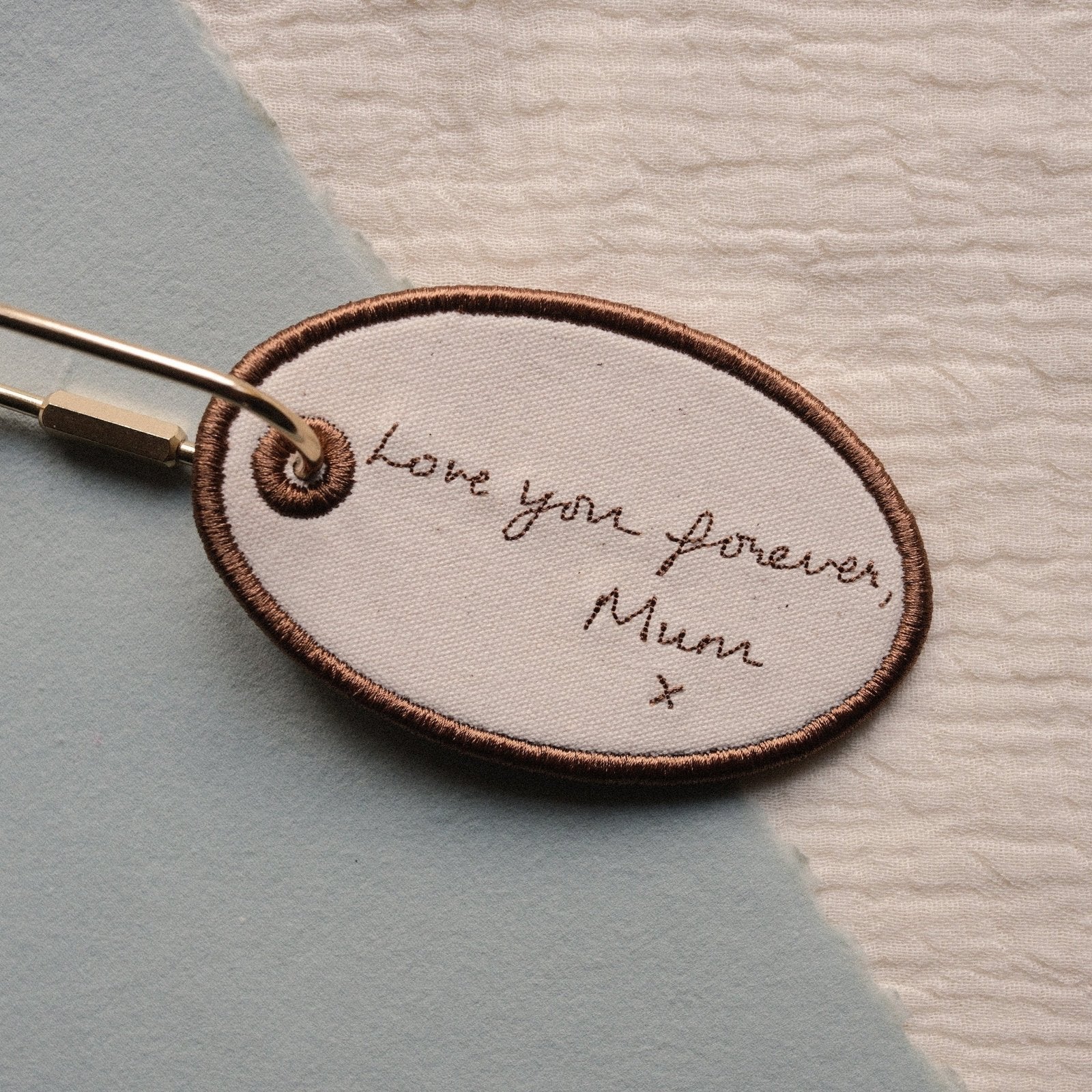 Custom Handwriting Keepsake Bag Tag - Primrose Lane