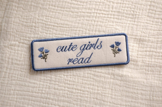 Cute Girls Read' Vintage Floral Bookmark - Primrose Lane