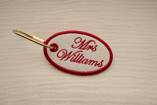 Personalised Mrs Keyring - Primrose Lane